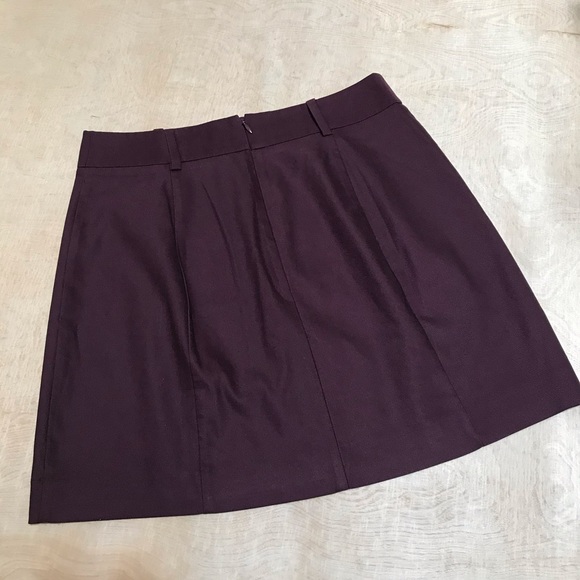 Express Mini Skirt Dark Burgundy - Picture 9 of 9